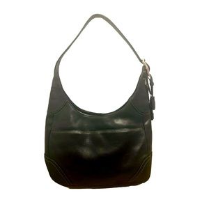 Coach‎ Hamilton Black Leather Hobo Shoulder bag F10280